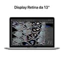 Apple PC Portatile MacBook Pro 2022 con chip M2: display Retina 13", 8GB di RAM, 512GB ​​di archiviazione ​​​​​SSD ​​​​​​​Touch Bar, tastiera retroilluminata; color​​​​​​​ Grigio siderale - 4