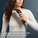 Rowenta Ultimate Experience Air Motion Haartrockner, leichtes Design, Coanda Effekt, Ionen-Technologie, 9 Geschwindigkeits-Temperaturkombinationen, inklusive Beutel, Schwarz-Kupfer, CF8C20E0 - 5