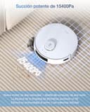 ECOVACS DEEBOT T30C Pro Omni Gen 2 Robot Aspirador con Fregado Automático,15400Pa Succión,Auto-Vaciado,Secado Térmico,200min Autonomía,Ideal para Pelo de Mascotas & Alfombras - 3