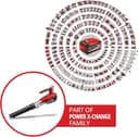 Einhell Professional Soffiatore per foglie a batteria GP-LB 18/200 Li E-Solo Power X-Change (18 V, senza spazzole, regolazione numero di giri, girante assiale, senza batteria e caricabatteria) - 2