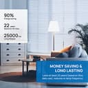 Linkind Dimmerabile Lampadine LED E27, Golf P45/G45, 4,2W(Equivalenti a 40W), Luce Bianca Fredda 6500K, 470 Lumen, Pacco da 6 - 4