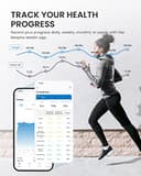 RENPHO Scale for Body Weight and BMI, Large VA Screen Body Fat Scale, Accurate Weighing Scale Digital Bathroom Bluetooth Scale, 13 Body Composition Analyzer with Smart App for Fitness Track, Elis 1 - 3
