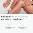 Braun Luz Pulsada Silk-expert Pro 5, Alternativa a Depiladora Laser, Eliminación Del Vello En Casa, Depiladora IPL Con Funda, Maquinilla Venus, 4 Cabezales Para Cara y Cuerpo, Blanca/Dorada, PL5358 - 5