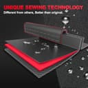 Zettum Funda para Barbacoa de 165 cm – 7131 para Parrilla Weber Genesis 400 Series 4 quemadores, Resistente e Impermeable, Cubierta de Poliuretano para Weber Genesis E435, E410, E440 (165x63x113cm) - 5