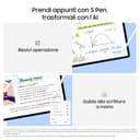 Samsung Galaxy Tab S10 FE+, 3 anni di garanzia, Android Tablet, Display 13.1" LCD, Wifi, RAM 12GB, 256GB, 10.090 mAh, S Pen, Android 15, IP68, Gray [Versione italiana] - 3