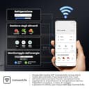 Hisense RB3K330SAIC - Frigorifero Combinato Total No Frost, Inox, 185x60cm, Classe C, 330L, Grande capacità, Ridotta profondità, Deep Freeze, Metal Tech Cooling, WiFi, Silenzioso, Motore Inverter - 6