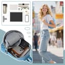 AOTIAN Nylon Lightweight Sturdy Little Casual Backpack 7 L Light Blue - 7