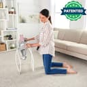 Ingenuity, Altalena e Dondolo Pieghevole e Compatta, Flora l'Unicorno - 6 Velocità di Oscillazione, Temporizzatore, 12 Melodie Rilassanti, Arco di Gioco Rimovibile, Rosa, per Neonato Fino a 9kg - 3