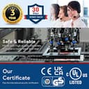 TAIFU 16V AC DC Adapter Switching Power Supply Cord Charger for Fujitsu ScanSnap iX1500 iX1400 iX1600 iX500 SV600 S510 Document Scanner Power Cable P/N: PA03656-B005 PA03656-B015 PA03656-B205 - 3