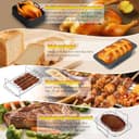 Inja Accesorio para freidora de aire caliente, accesorios para Ninja Foodi Max Dual Zone AF400EU AF300EU 7,6L-9,5L (AF400EU 7,6L-9,5L) - 2