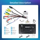 Podofo Autoradio Doppel Din mit Wireless Apple Carplay Android Auto, 2+64G 9 Zoll Android Bluetooth Auto Stereo Radio 2 Din mit Bildschirm mit 28 UI, GPS, WLAN, SWC, RDS/UKW-Radio + Rückfahrkamera - 8