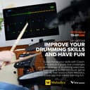 Kit Elettronico V-Drums Roland TD-07DMK – Kit con le leggendarie pelli Mesh a doppio strato dalla suonabilità ed espressività superiori – Audio & MIDI Bluetooth – USB per registrare dati audio e MIDI - 7