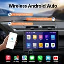 Haudio 2 Din Car Radio with Wireless CarPlay & Android Auto, 7 Inch Touchscreen Car Stereo with Mirror Link, GPS, Voice Control, SWC/FM/AM/RDS, 25 Sets UI Fit All Cars, With Rear View Camera 2+32G - 3