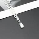 Collana con Orsetto in Argento Sterling 925 per Donne, graziosi Orsetti Colorati con ciondoli a Catena, girocolli con Animali, Collana con Orsetti gommosi, Gioielli con Orsetti gommosi, Ciondolo con - 8