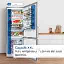 Bosch KGN86AIDR Serie 6, Frigorifero combinato da libera installazione, Total No Frost, VitaFresh XXL, Tecnologia Inverter Intelligente, PerfectFit, Acciaio, XXL, 186x86 cm - 5