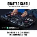 Numark NS4FX Console DJ a 4 Canali, Con Jog Wheel Touch a Display, Pad Performance, Effetti, Uscite Booth e Main e Serato DJ Lite Incluso - 2
