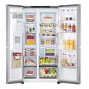 LG GSLV91MBAC Frigorifero Americano Side-by-Side, Classe C, Firgorifero No Frost, 635L, Wi-Fi, Tecnologia Door&Linear Cooling, Fresh Balancer, Dispenser Senza Allaccio, Igienizzazione UVnano, Acciaio - 3