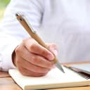 Stileitaliano Penna a sfera personalizzata a scatto refill blu in bamboo con custodia in legno (1 pezzo, Personalizzato) - 6