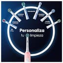 Oral-B Pro 3 3900N Cepillos de Dientes Eléctricos (Pack de 2) con Mango Recargable y Cabezal de Recambio, Diseñado Por Braun, Regalos Orginales para Mujer y Hombre - Negro y Rosa - 5