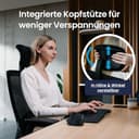 Ergotopia NextBack | Ergonomischer Bürostuhl 150kg belastbar gegen Rückenschmerzen | Schreibtischstuhl ergonomisch | Bürostuhl ergonomisch Testsieger, Office Chair - 5 Jahre Garantie - 6