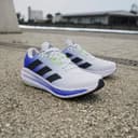 Adidas Hombre Questar 3 Running Shoes, FTWR White/Core Black/Cobalt Blue, 43 1/3 EU - 19
