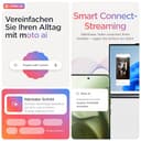 Motorola Edge 60 Smartphone (Robustes 6,67“-pOLED-Display mit Gorilla Glass 7i, 50-MP-Moto-AI-Kamera, 12/512 GB, 5100 mAh, widerstandsfähig, wassergeschützt) Pantone Shamrock inkl. Handyhalter - 2