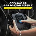 MICHELIN 009542 Compressore d’Aria Elettrico Professionale – Gonfiatore per Pneumatici Auto – Pressione Programmabile 8 Bar 168W – 12V Presa Accendisigari – Portata 24L al Minuto – 3 Adattatori - 5