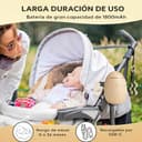 Baby Rocker recargable, Mecedora Automática para Cochecito de Bebé, Ayuda para Dormir Bebés, Intensidad ajustable, Ruido Blanco, Apagado temporizado, Universal Carrito de Bebé, Columpio para cochecito - 4