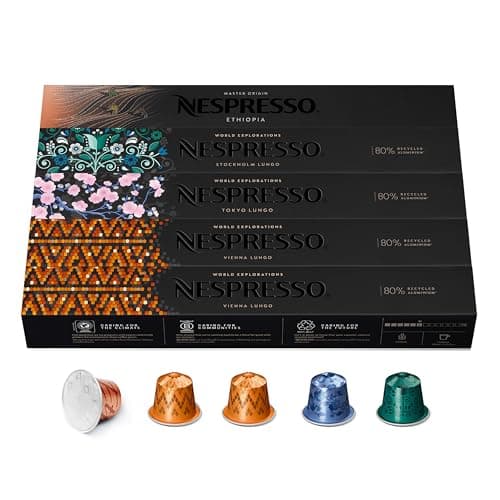 Nespresso Lungo Assortment, 50 Capsules