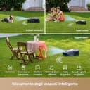 MOVA 600 Robot Tosaerba Senza Filo Perimetrale, Mappatura 360° 3D LiDAR Fino a 600 m², Superamento Ostacoli Intelligente, Controllo via App, Taglio a U, Silenzioso, Allarmi di Sicurezza - 6