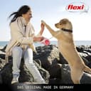 flexi® Comfort L | 8m Gurt Roll-Leine für Hunde bis 50 kg | Schwarz | ausziehbare Hundeleine | Gewicht 537.8 gr | Maße 13.9 x 21.3 cm - 7