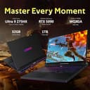 Lenovo Legion Pro 7i 16" WQXGA OLED 240Hz Gaming Laptop, Intel Ultra 9 275HX, GeForce RTX 5090, 32GB DDR5, 2TB di storage (1TB SSD + 1TB Docking Station), tastiera retroilluminata, WiFi 7, Win 11 Pro - 3