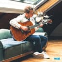 MAX SoloJam Westerngitarre, Akustik Gitarre Set, Acoustic Guitar, Akustikgitarre 4/4 mit Tasche, Plektrum, Stimmgerät, Schultergurt und Stahlsaiten, Anfängergitarre in Braun - 6