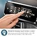 Philips Serie 3300 Macchina da caffè automatica - 5 tipi di bevande, Touch screen a colori, Sistema LatteGo, SilentBrew, Macinacaffè in ceramica al 100%, Filtro AquaClean. Cromato Nero (EP3326/90) - 4