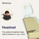 Steelcase Series 1 Ergonomic Office Chair With LiveBack Lumbar Support, 4D Armests, Adjustable Headrest Beige/Moleskin; Made in Europe - 9