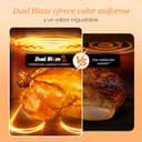 Cosori Dual Blaze Air Fryer WiFi 6,4L, Freidora de Aire sin Aceite 11 en 1, Temperatura y Tiempo Ajustables, 90+ Recetas en la App Creadas por Chef en Español, Apto para Lavavajillas, Gris - 3