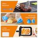 Ninja Heißluftfritteuse Zubehör, Zubehör für Ninja Foodi Max Dual Zone Heißluftfritteuse AF300EU AF400EU AF451EU AF500EU, Silikonform Backpapier Auflaufform für Ninja Airfryer, Air Fryer Accessories - 7