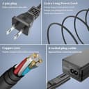 12V Ladegerät für Pioneer DJ Controller Netzteil für Pioneer DJ DDJ-FLX10 DDJFLX10 4-K Performance DJ Controller AC Adapter Netzkabel - 5