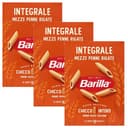 BARILLA Integrale Mezze Penne Rigate - Pasta tubular integral, pasta penne 500g (1,5kg, Penne Rigate) - 1