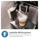Philips 3300 Series Kaffeevollautomat - 6 Getränke, Modernes Farb-Touchscreen-Display, LatteGo-Milchsystem, SilentBrew, 100% Keramikmahlwerk, AquaClean Filter, Schwarzchrom (EP3347/90) - 5