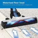 Bosch BBS81PETGB Unlimited 8 Cordless Stick Vacuum Cleaner with Extra Floor Nozzle for Pet Hair and Carpets, 1 x Interchangeable 18V Battery, 40 Minutes Run Time, Tornado Red - 6