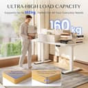 FLEXISPOT E5 Pro+ Scrivania Elettrica Regolabile 120 * 60cm - Motorizzata 2 Motori 3 Sezioni Certificato FSC - 6