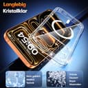 TAURI für iPhone 17 Pro Max Hülle 6,9" mit Panzer Schutz Glas Folie, Kompatibel mit MagSafe, Vollständiger Kameraschutz, Stoßfest Militärstandard Magnetisch Handyhülle - Durchsichtig - 4