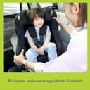 Graco Turn2Me™ DLX i-Size R129, 360° drehbarer Reboarder mit ISOFIX, Autositz bis ca. 4 Jahre (40-105 cm), 5-Punkt-Gurt und bequeme Liegepositionen, Rückprallbügel, Drehsperre, schwarz, Midnight - 6