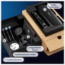 Oral-B iO Series 9 Elektrische Zahnbürste — Electric Toothbrush, Inkl. 3 Aufsteckbürsten — 7 Modi für Zahnpflege, CHIP Testsieger (11/25), Designed by Braun, Schwarz - 11