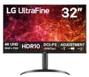 LG UltraFine Monitor 32UR550K-B - 4K UHD VA 32 inch, 60Hz, 4ms GtG, HDR10, Home/Office Display, Tilt/Height/Pivot Adjustment, Built-in Speakers, HDMI, DP, Black - 1
