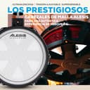 Alesis Nitro Pro XL - Set de Batería Electrónica de 10 Piezas con Parches de Malla Doble Zona, 500+ Sonidos BFD, Bluetooth, Drumeo, MIDI USB - 9
