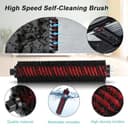 UPUPDAY Accesorios Recambios para Roborock S8 MaxV Ultra /S8 Max Ultra, 2 Cepillo Principale, 4 Filtros, 6 Bolsas de Polvo, 4 Mopas, 4 Mopas Laterales, 1 Cepillo de Autolimpieza, 6 Cepillo Laterale - 7