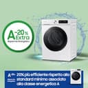 Samsung Lavatrice Bespoke AI WW90DB7U34GW/U3, Libera Installazione, 9 Kg, 1400 RPM, Wifi, AI Control, Ecolavaggio Rapido 39', Vapore, Carica Frontale, 60l x 85h x 60p cm - 5