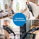 Bosch Unlimited 10 BBS1041GGB Cordless Vacuum Cleaner with 80-Minute Runtime and Innovative MicroClean Technology Including Sensor and TFT Display, Greige - 11